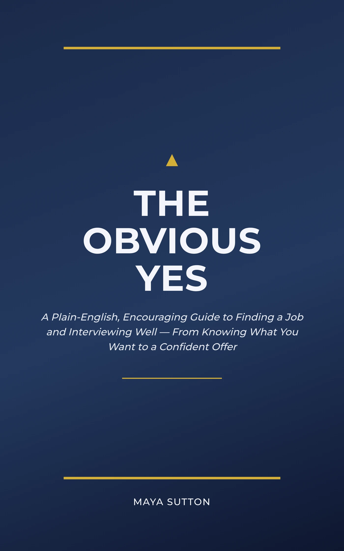 The Obvious Yes — cover