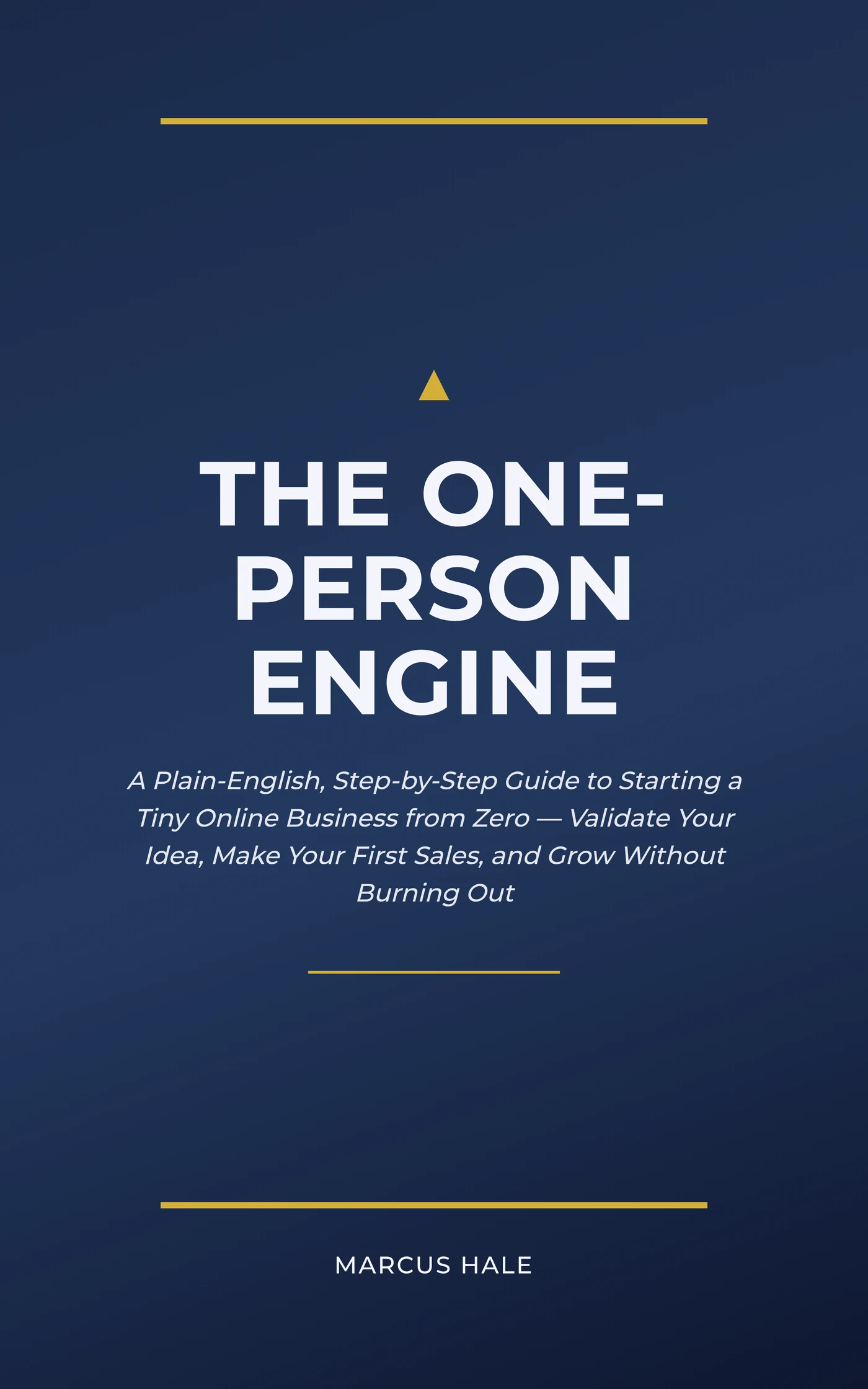 The One-Person Engine — cover