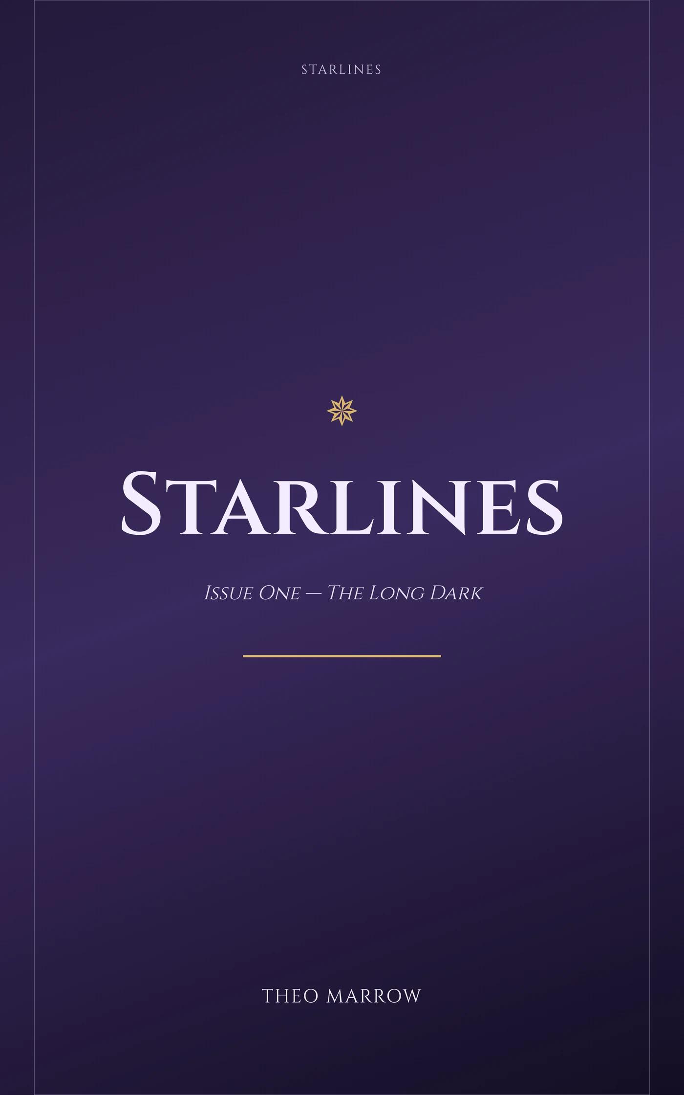 Starlines — cover