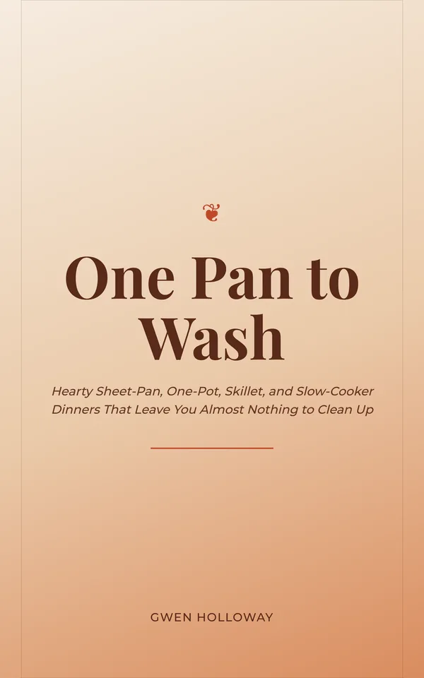 One Pan to Wash — cover