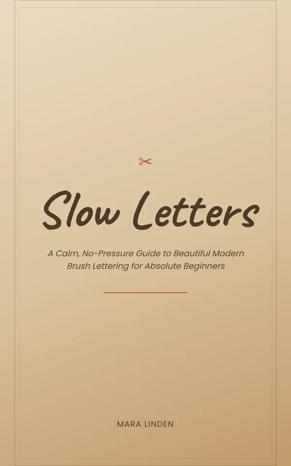 Slow Letters — cover