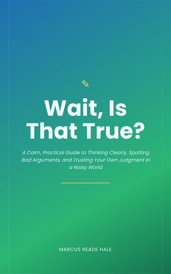 Wait, Is That True? — cover