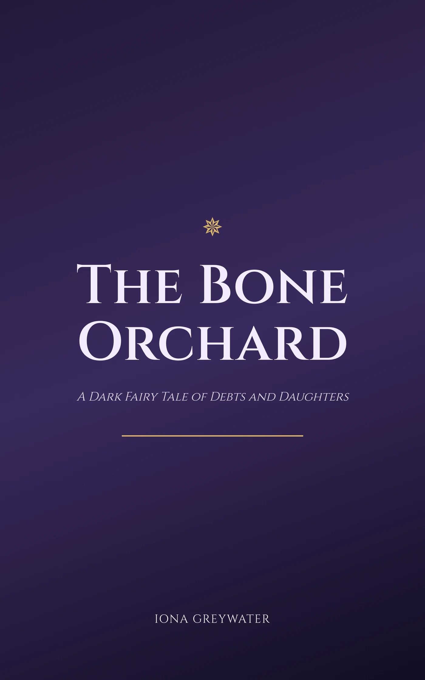The Bone Orchard — cover