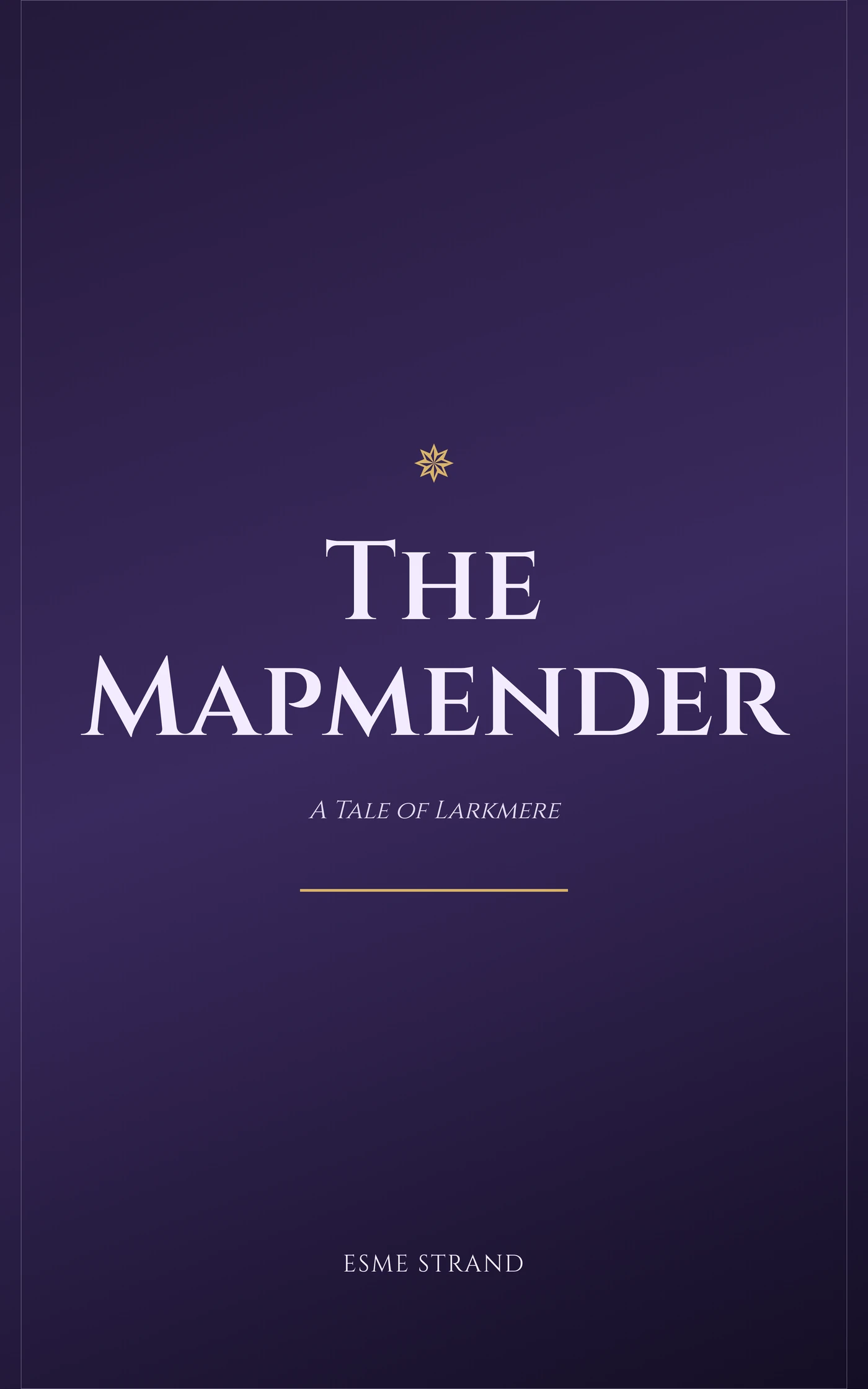 The Mapmender — cover