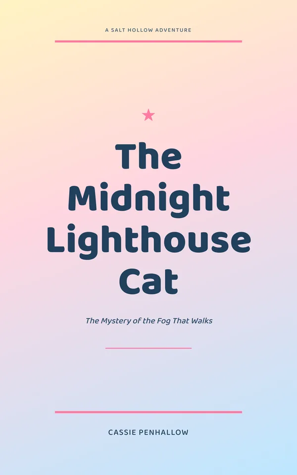 The Midnight Lighthouse Cat — cover