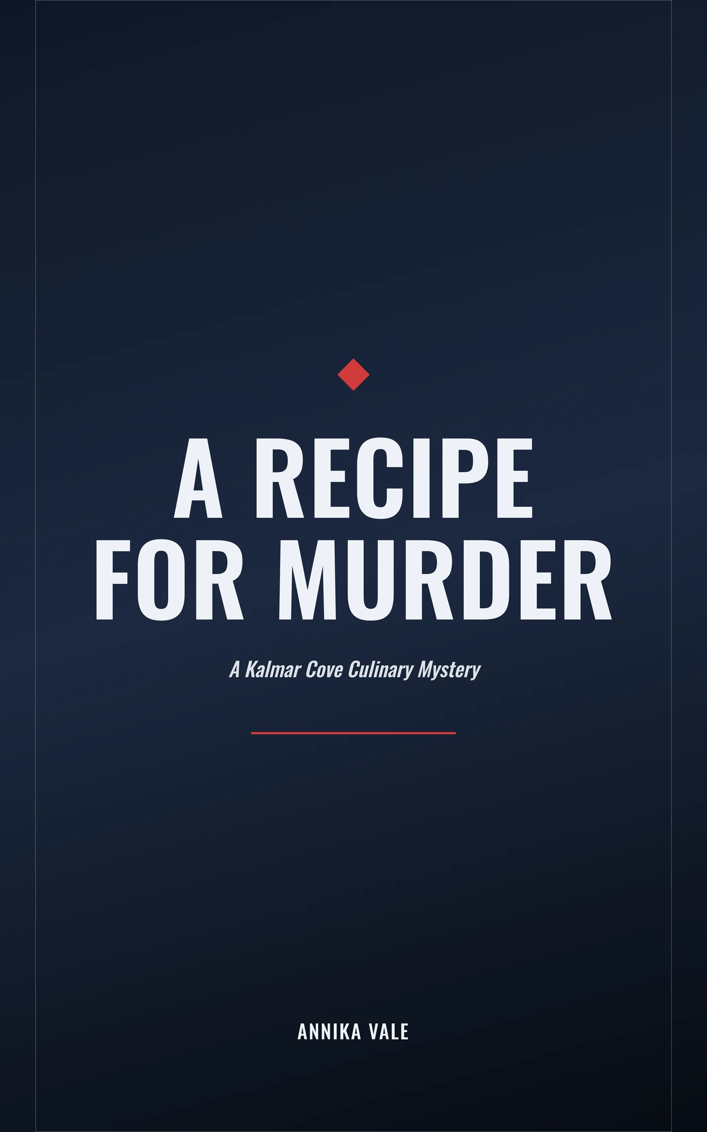 A Recipe for Murder — cover