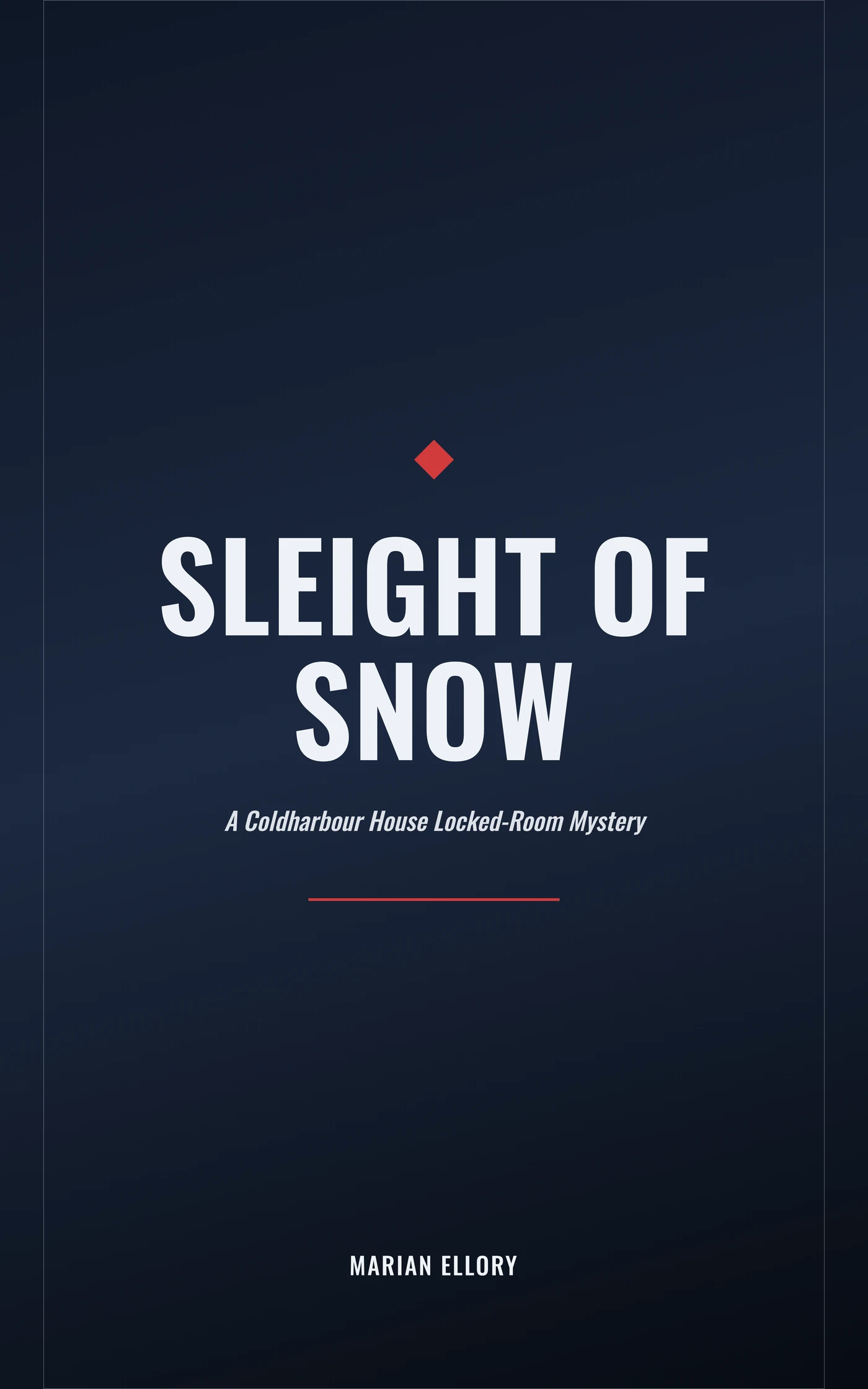 Sleight of Snow — cover