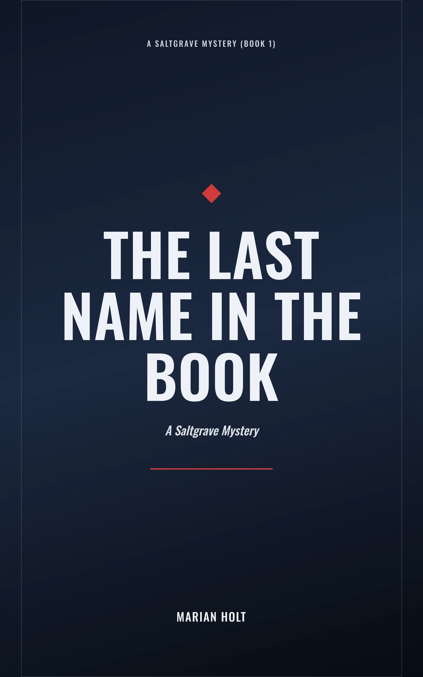 The Last Name in the Book — cover