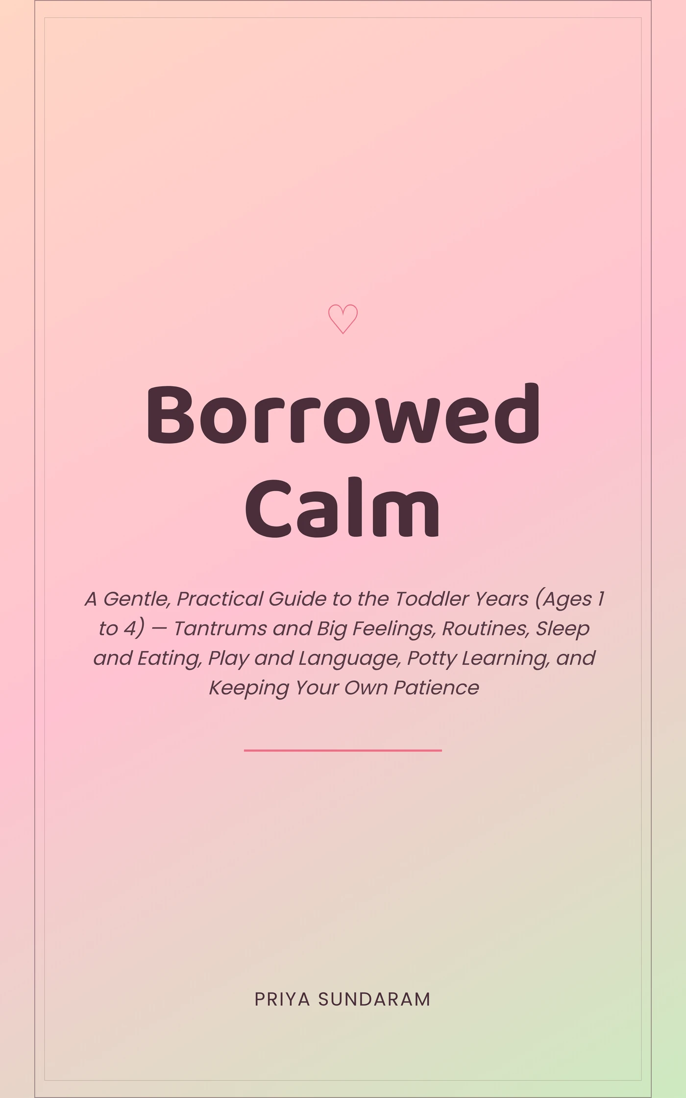 Borrowed Calm — cover