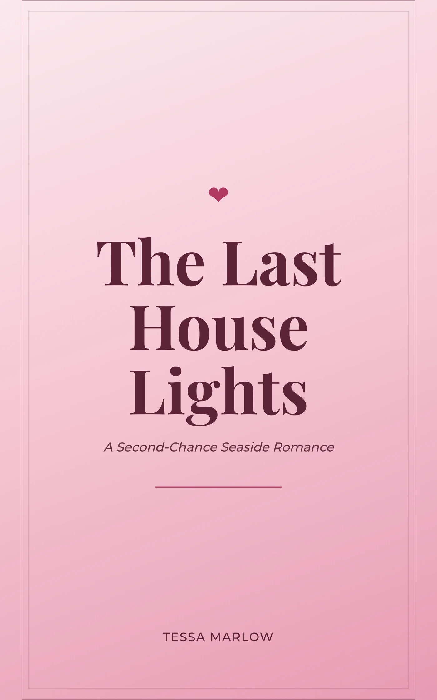 The Last House Lights — cover