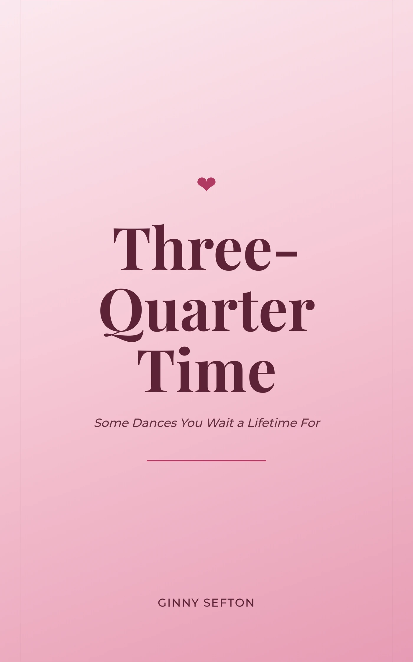 Three-Quarter Time — cover