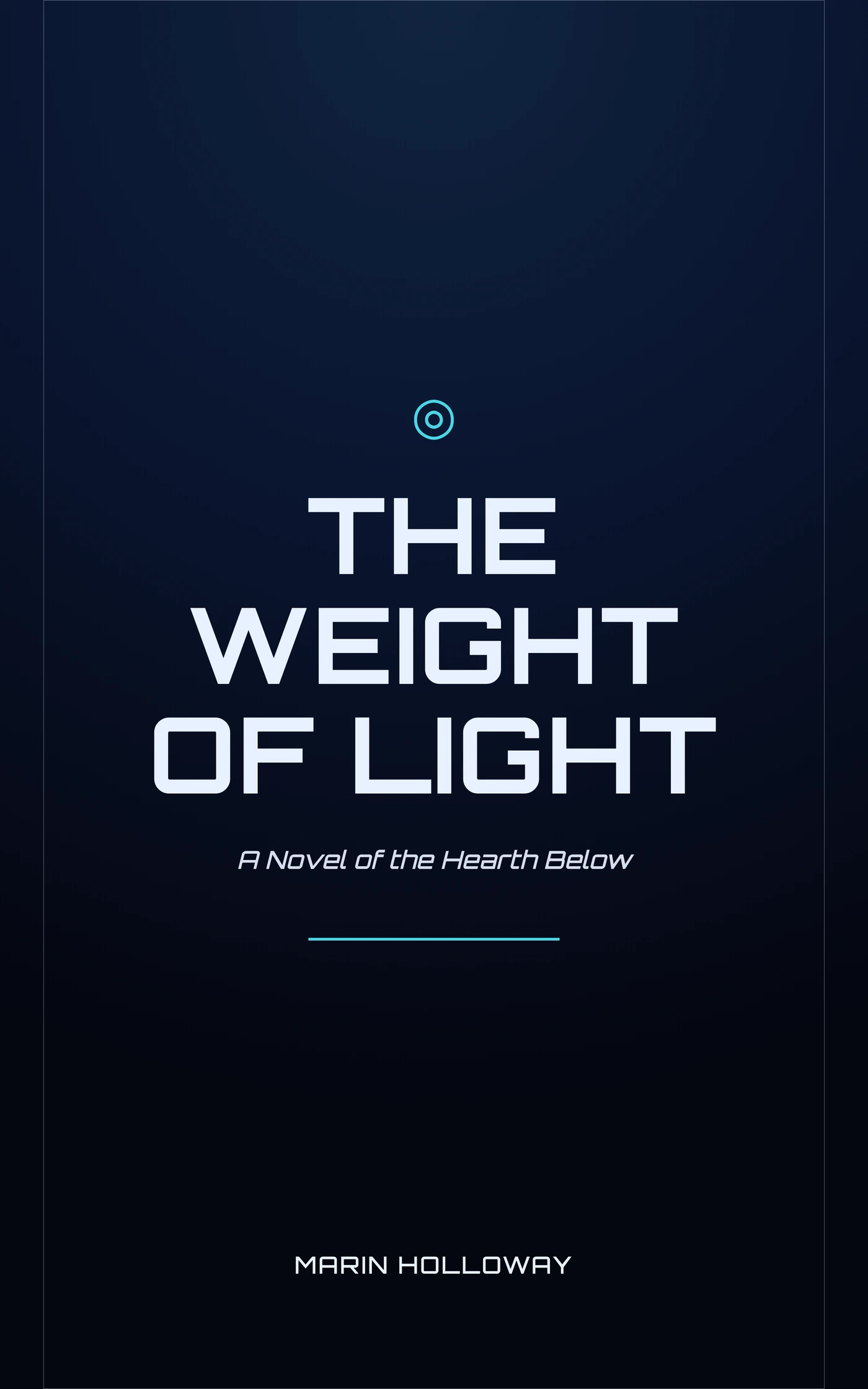 The Weight of Light — cover