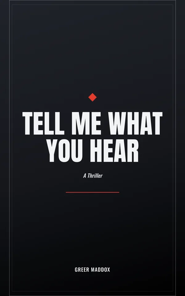 Tell Me What You Hear — cover